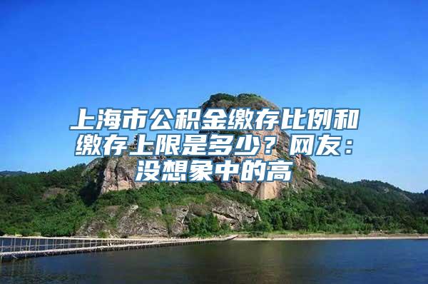 上海市公积金缴存比例和缴存上限是多少？网友：没想象中的高