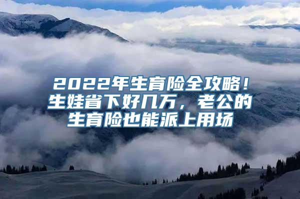 2022年生育险全攻略！生娃省下好几万，老公的生育险也能派上用场