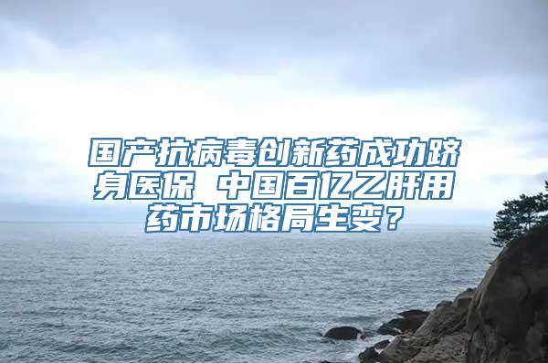 国产抗病毒创新药成功跻身医保 中国百亿乙肝用药市场格局生变？