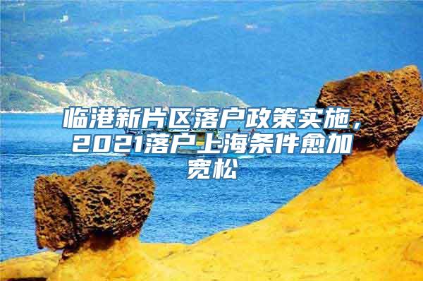 临港新片区落户政策实施，2021落户上海条件愈加宽松