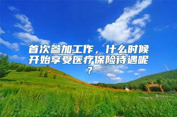 首次参加工作，什么时候开始享受医疗保险待遇呢？