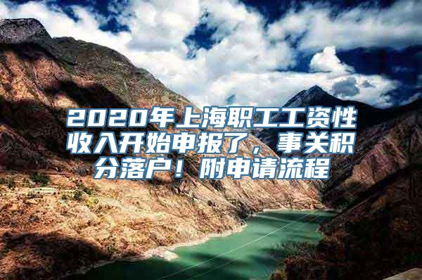 2020年上海职工工资性收入开始申报了，事关积分落户！附申请流程