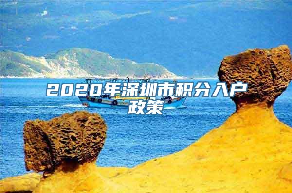 2020年深圳市积分入户政策