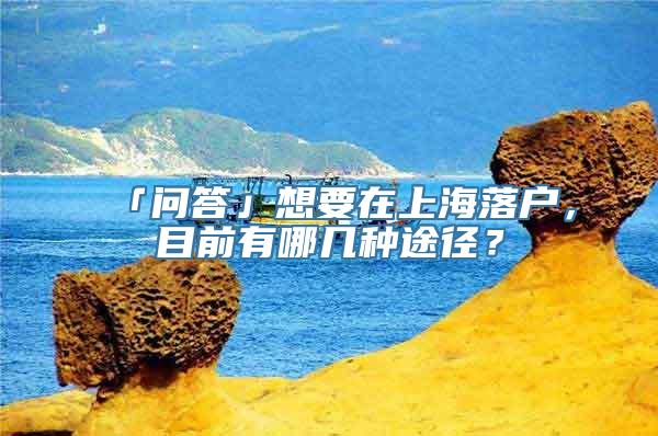 「问答」想要在上海落户，目前有哪几种途径？