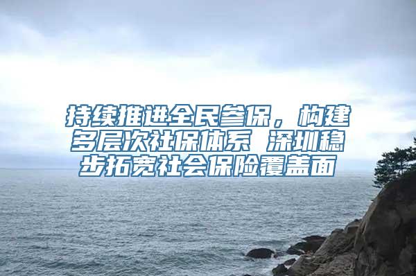 持续推进全民参保，构建多层次社保体系 深圳稳步拓宽社会保险覆盖面