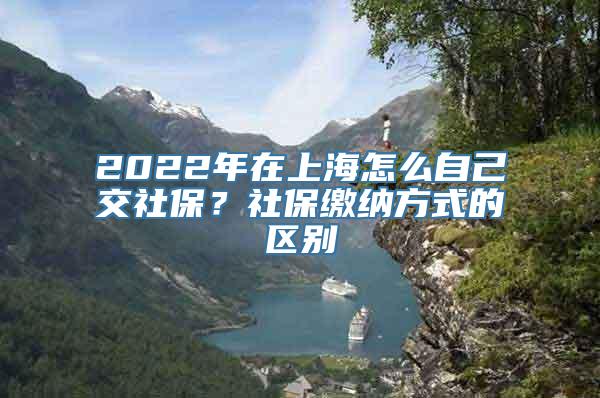 2022年在上海怎么自己交社保？社保缴纳方式的区别