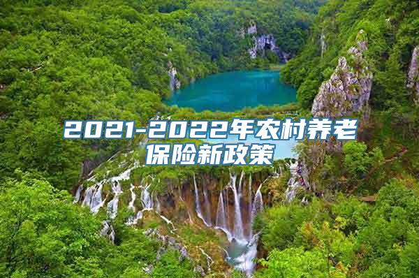 2021-2022年农村养老保险新政策