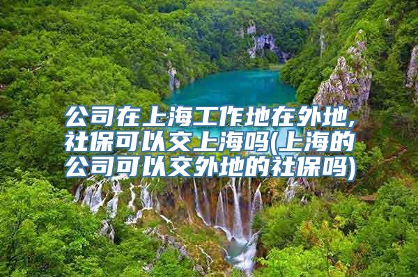 公司在上海工作地在外地,社保可以交上海吗(上海的公司可以交外地的社保吗)