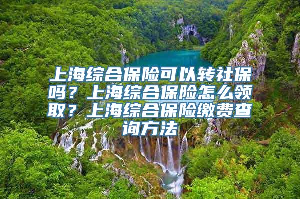 上海综合保险可以转社保吗？上海综合保险怎么领取？上海综合保险缴费查询方法