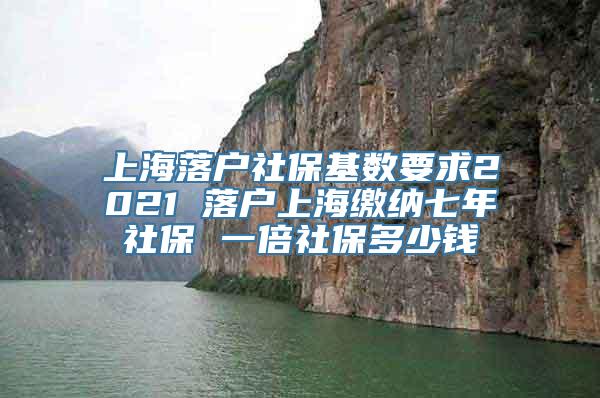 上海落户社保基数要求2021 落户上海缴纳七年社保 一倍社保多少钱