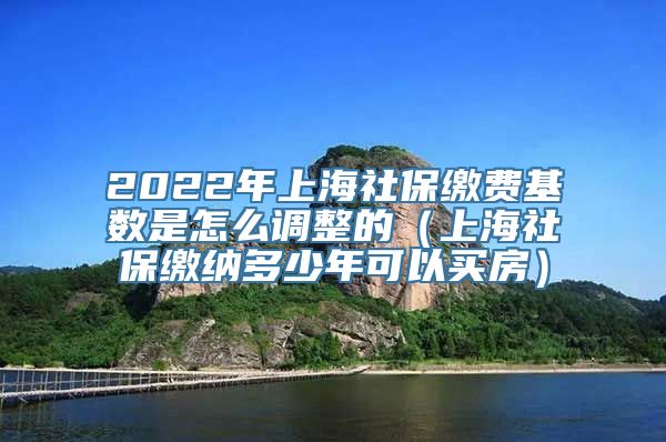 2022年上海社保缴费基数是怎么调整的（上海社保缴纳多少年可以买房）