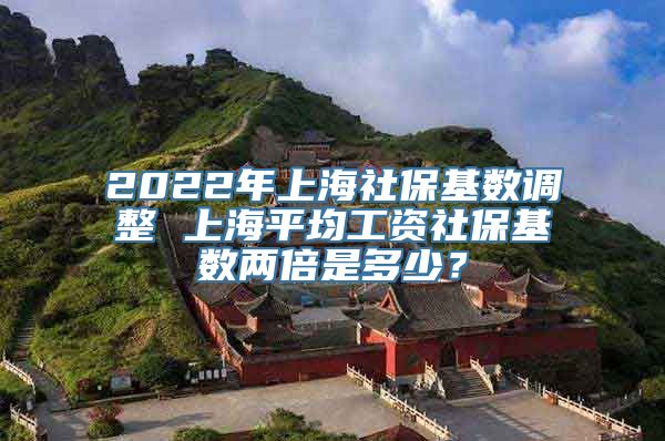 2022年上海社保基数调整 上海平均工资社保基数两倍是多少？