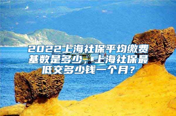 2022上海社保平均缴费基数是多少，上海社保最低交多少钱一个月？