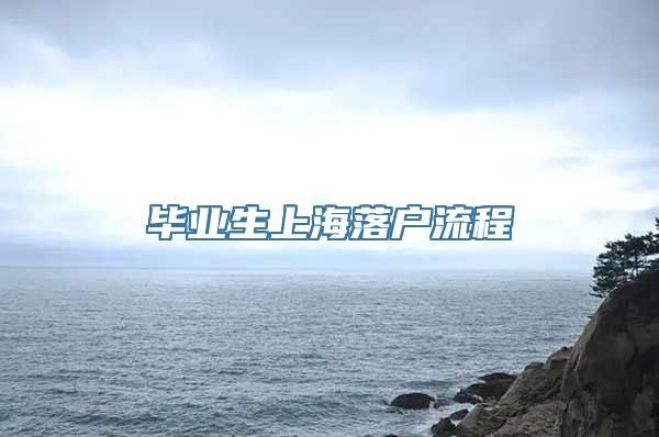 毕业生上海落户流程