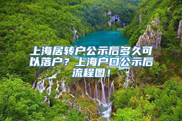 上海居转户公示后多久可以落户？上海户口公示后流程图！