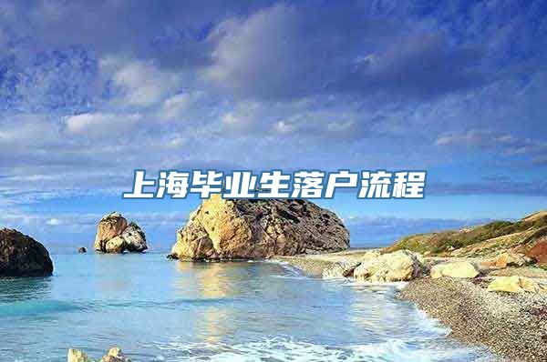 上海毕业生落户流程